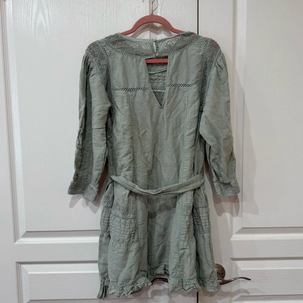 Free People Belted Mini Dress - Picture 4 of 8